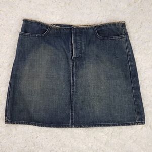 J. Crew Dark Wash Denim Skirt, Sz 8